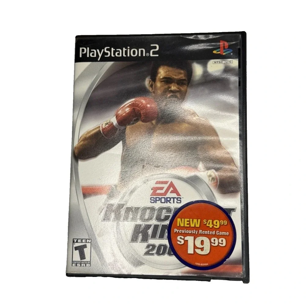 Knockout Kings 2002 (PlayStation 2, 2002) PS2